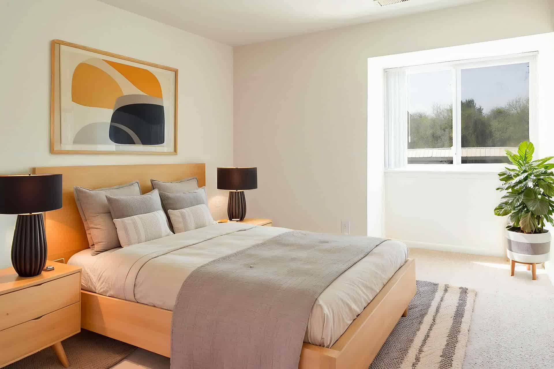 Michigan - 2 Bed 1 Bath - Bedroom