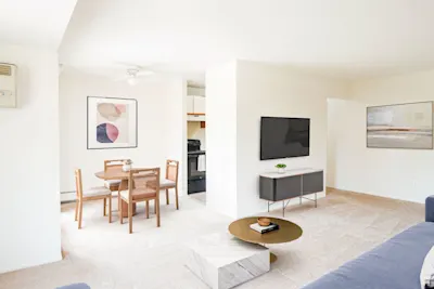 The Springs - 2 Bed 1 Bath - Living and Dining Room