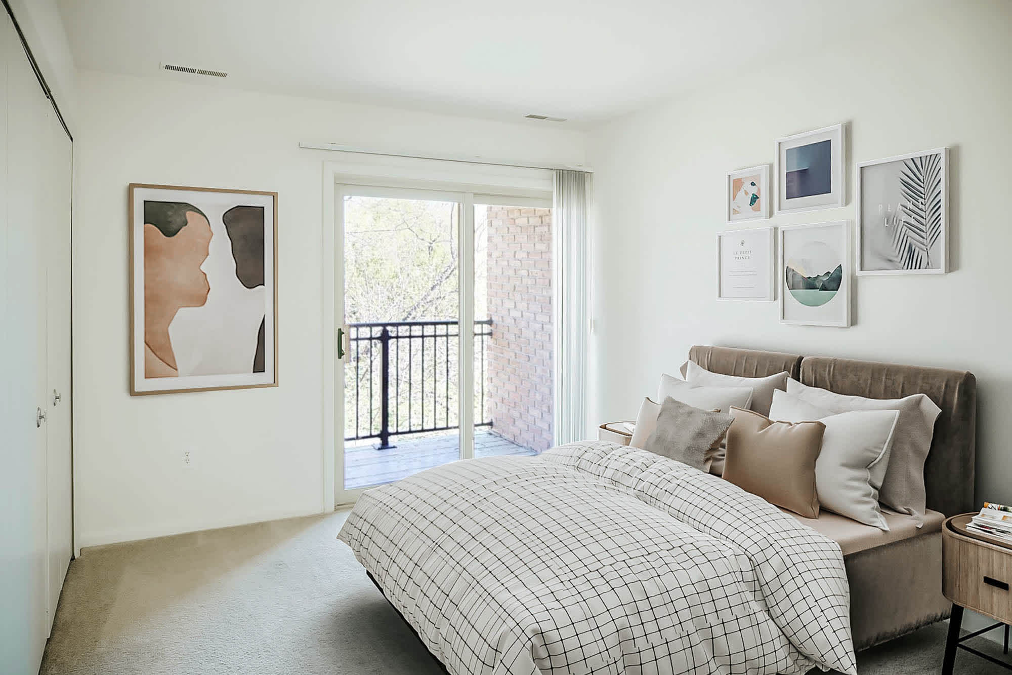 The George - 2 Bed 2 Bath - Master Bedroom