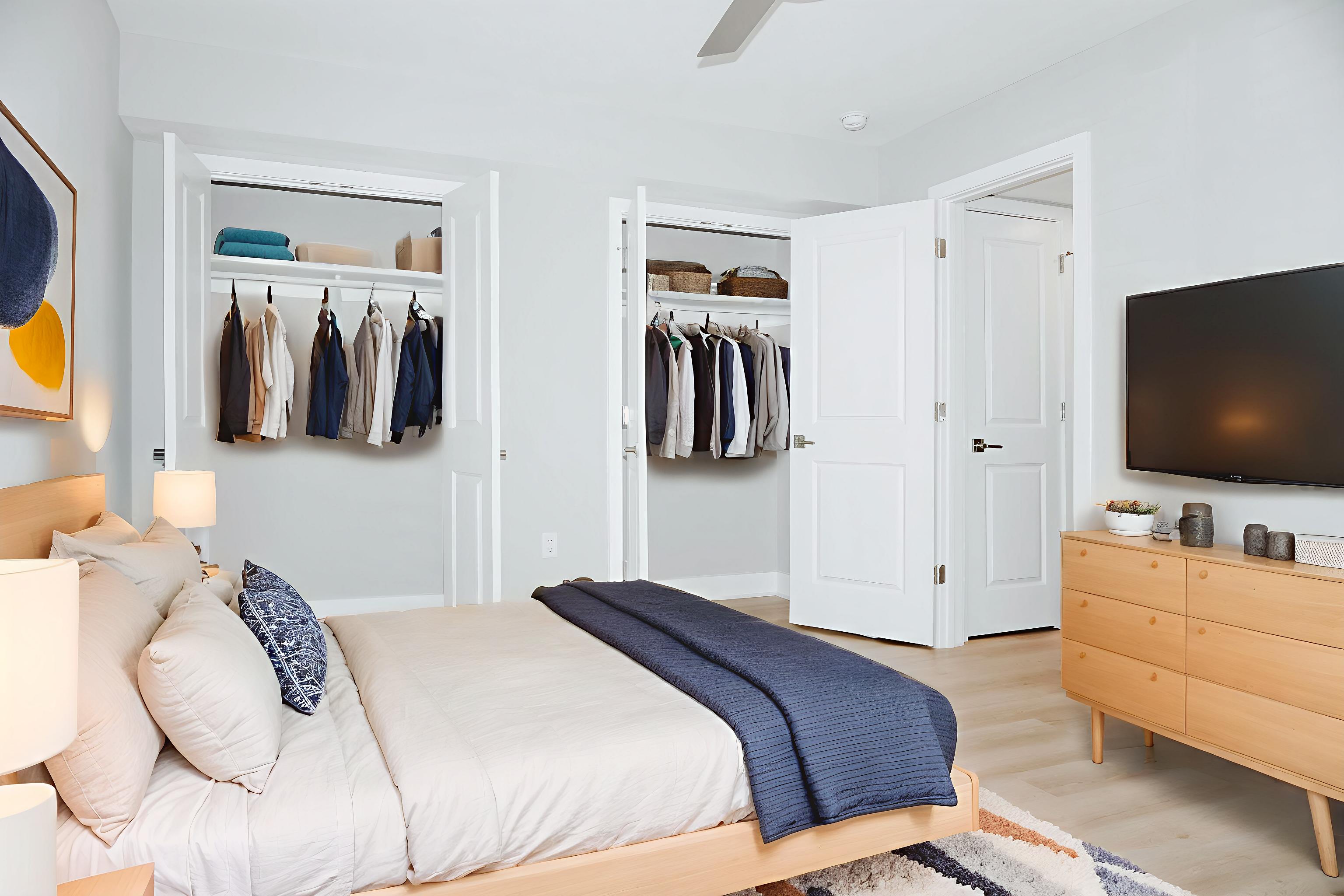 Mills+ - 1 Bed 1 Bath - Bedroom