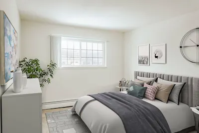 The Allen - 1 Bed 1 Bath - Bedroom