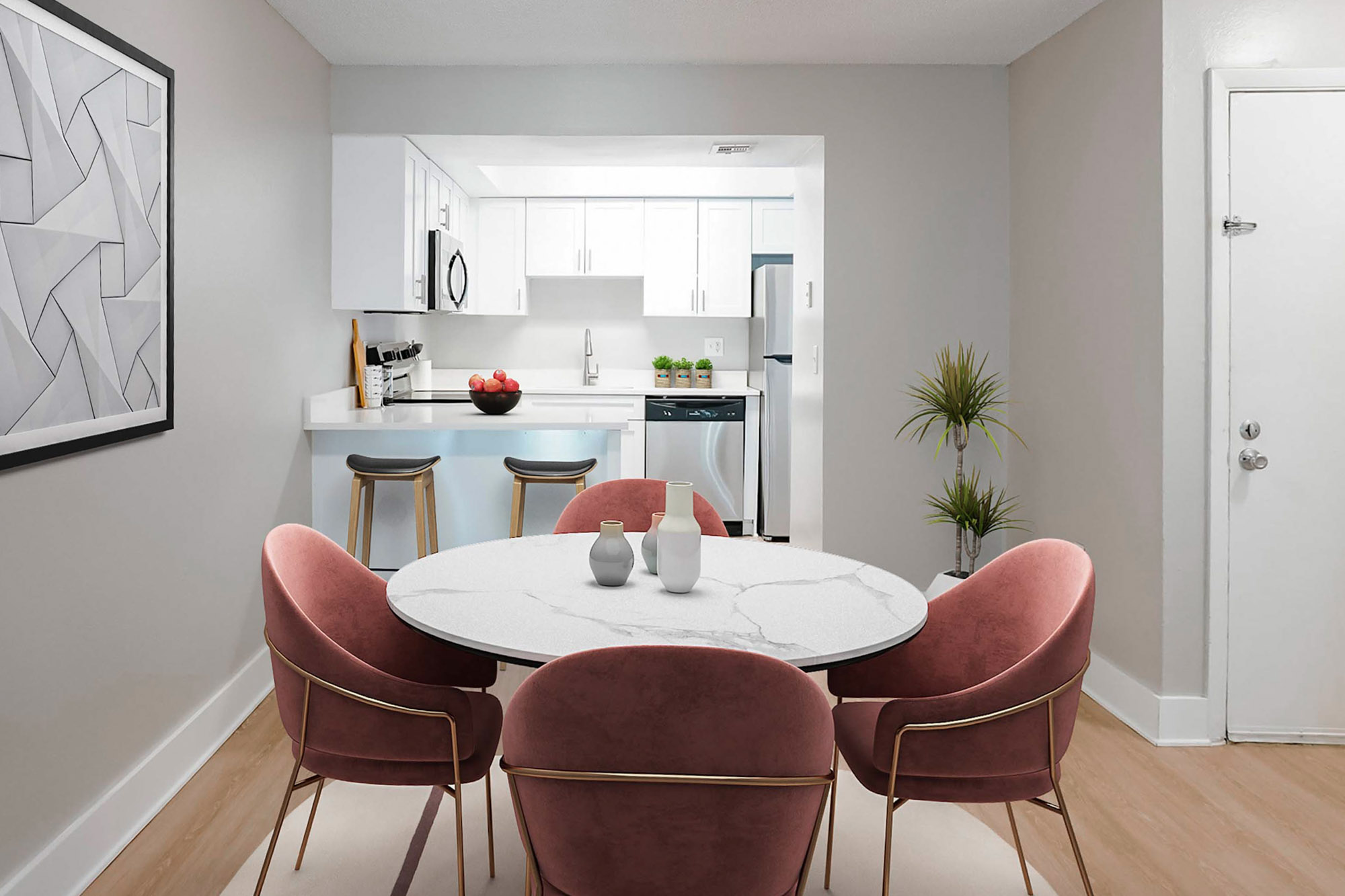 Park+ - 2 Bed 2 Bath - Dining Room