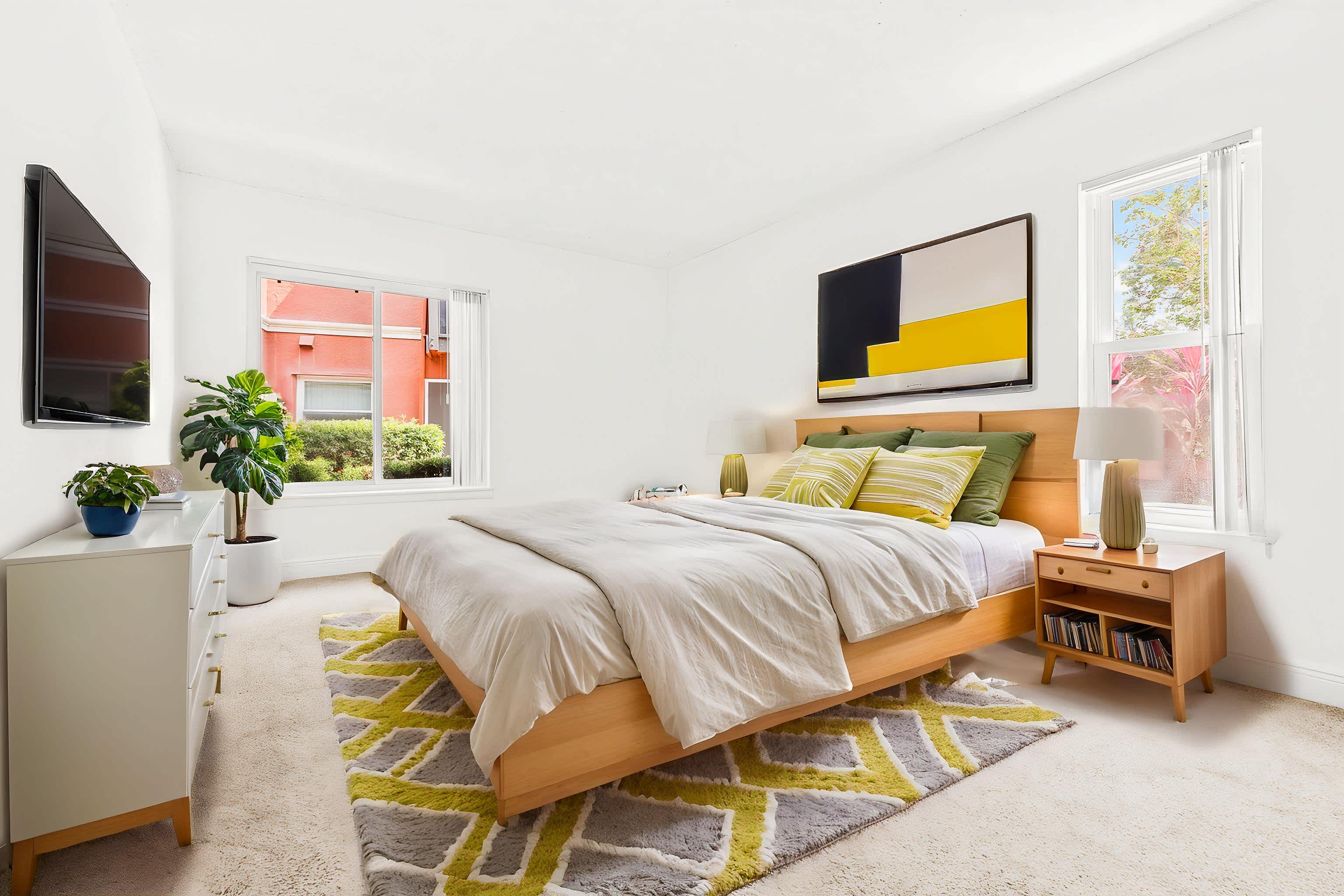 Schooner - 2 Bed 1 Bath - Primary Bedroom