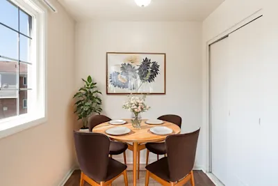 The Adam - 2 Bed 1 Bath - Dining Room