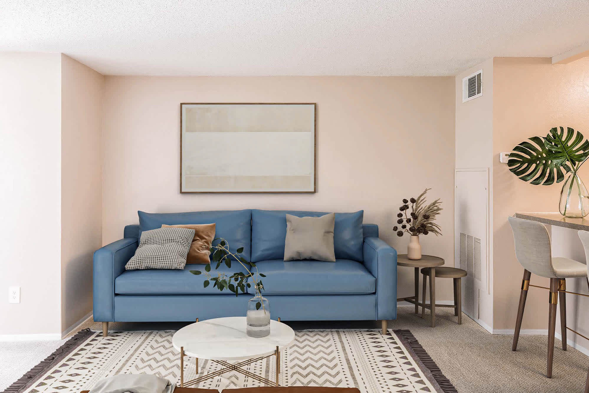 Castillo - 1 Bed 1 Bath - Living Room
