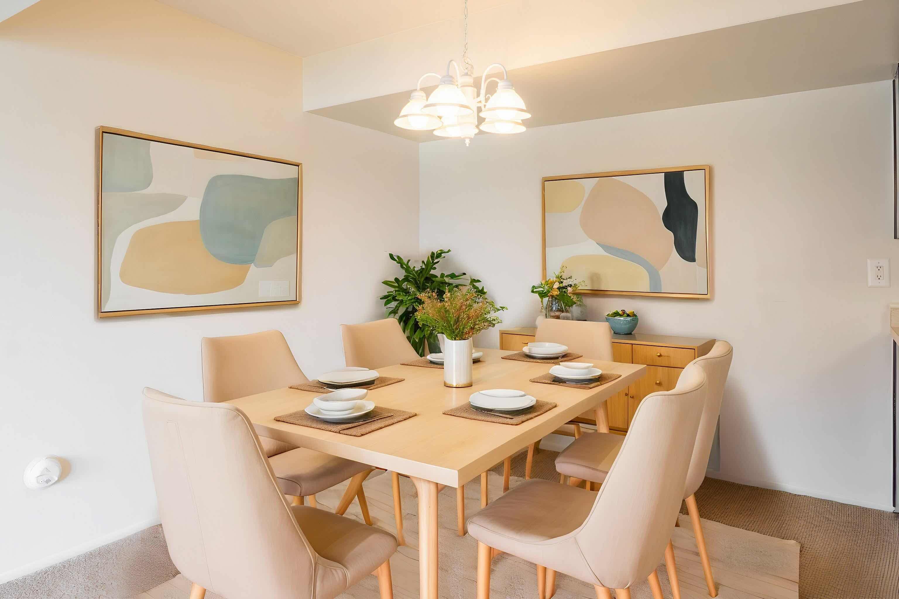 Bay City - 2 Bed 1 Bath - Dining Room
