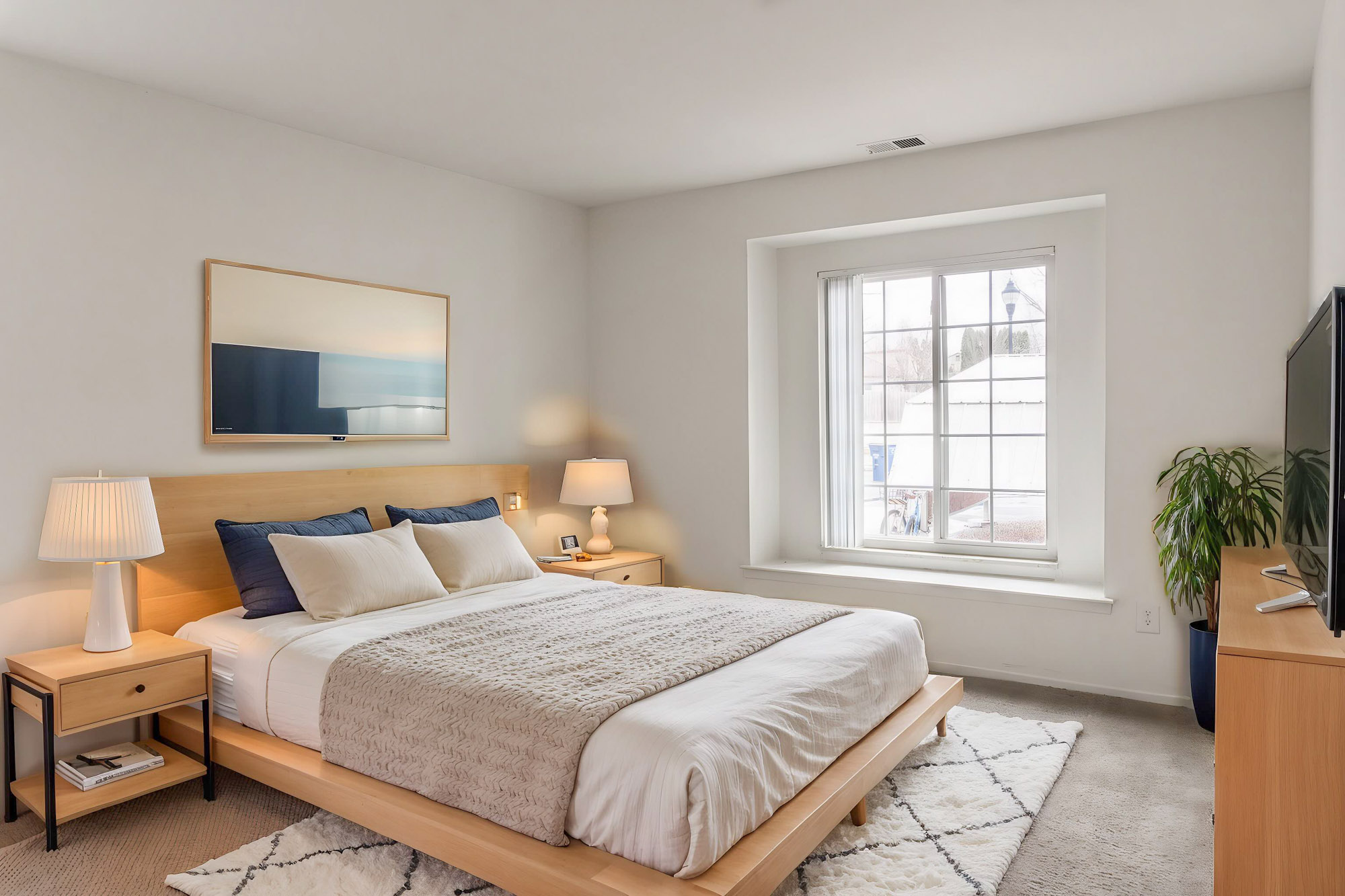 The Blue Heron - 2 Bed 2 Bath - Primary Bedroom