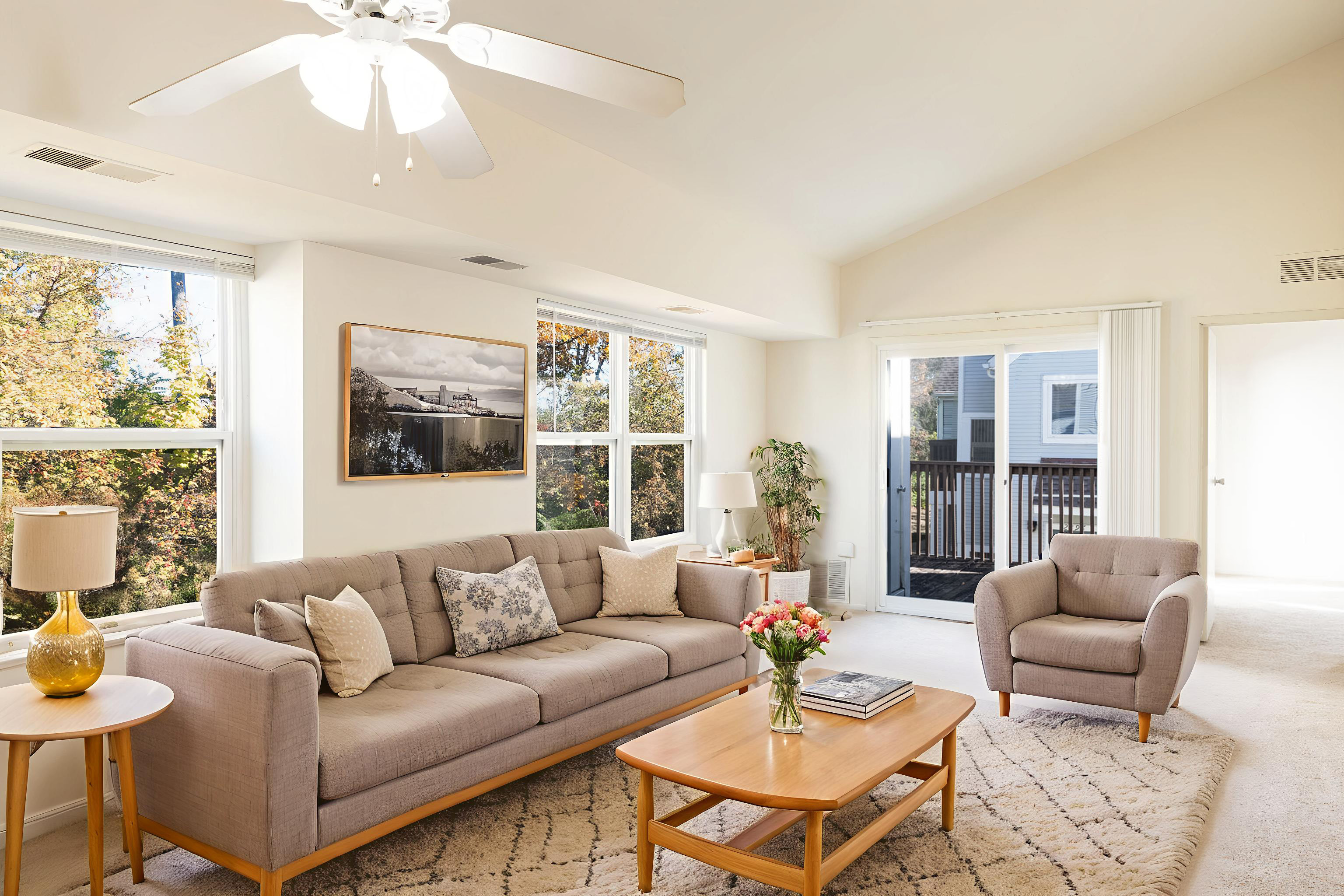 The Sergei - 2 Bed 2 Bath - Living Room