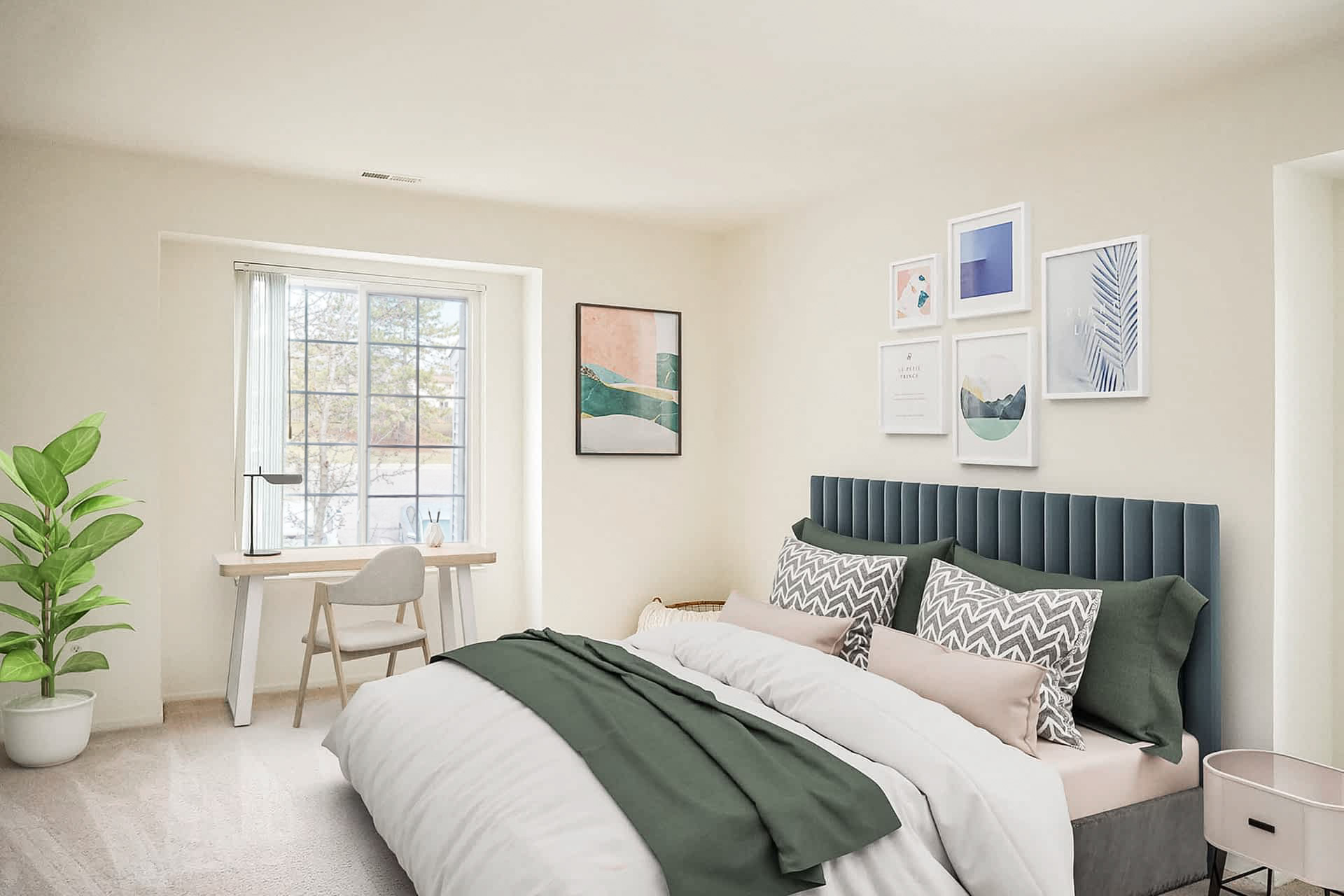 The Starling - 2 Bed 2 Bath - Primary Bedroom