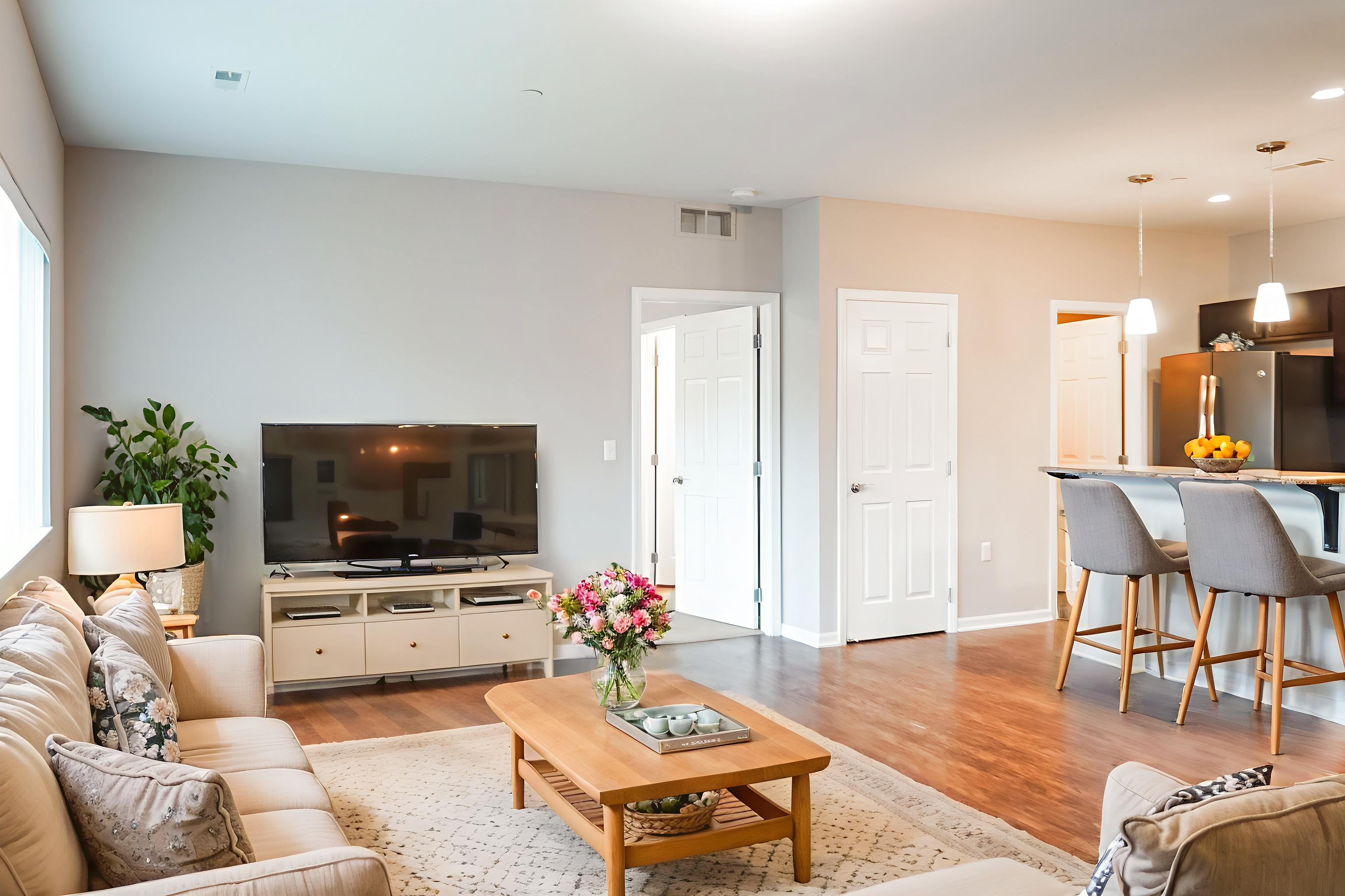 The Spruce - 4 Bed 2.5 Bath - Living Room