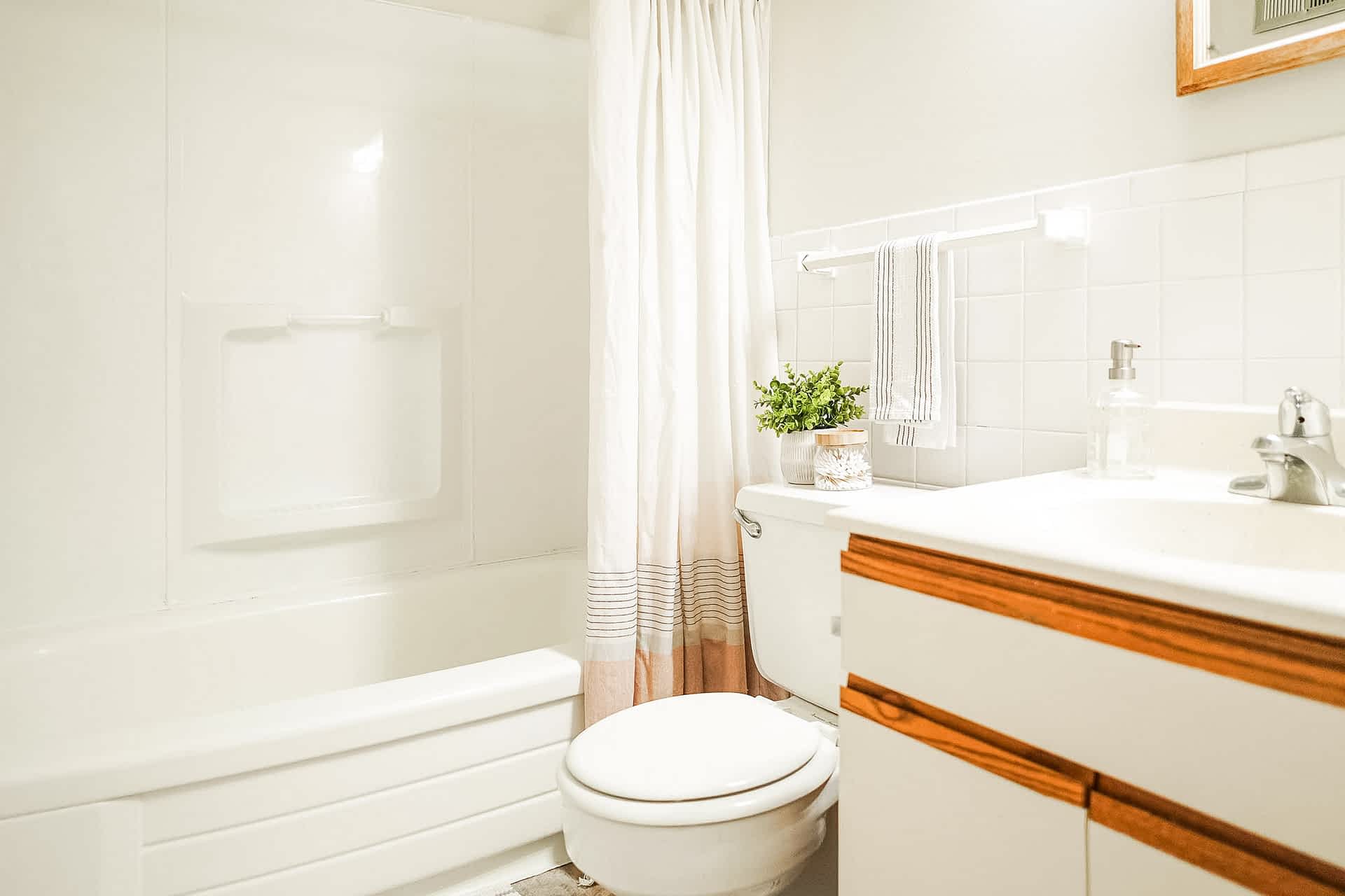 The Sycamore - 1 Bed 1 Bath - Bathroom (Euro Style Cabinets)