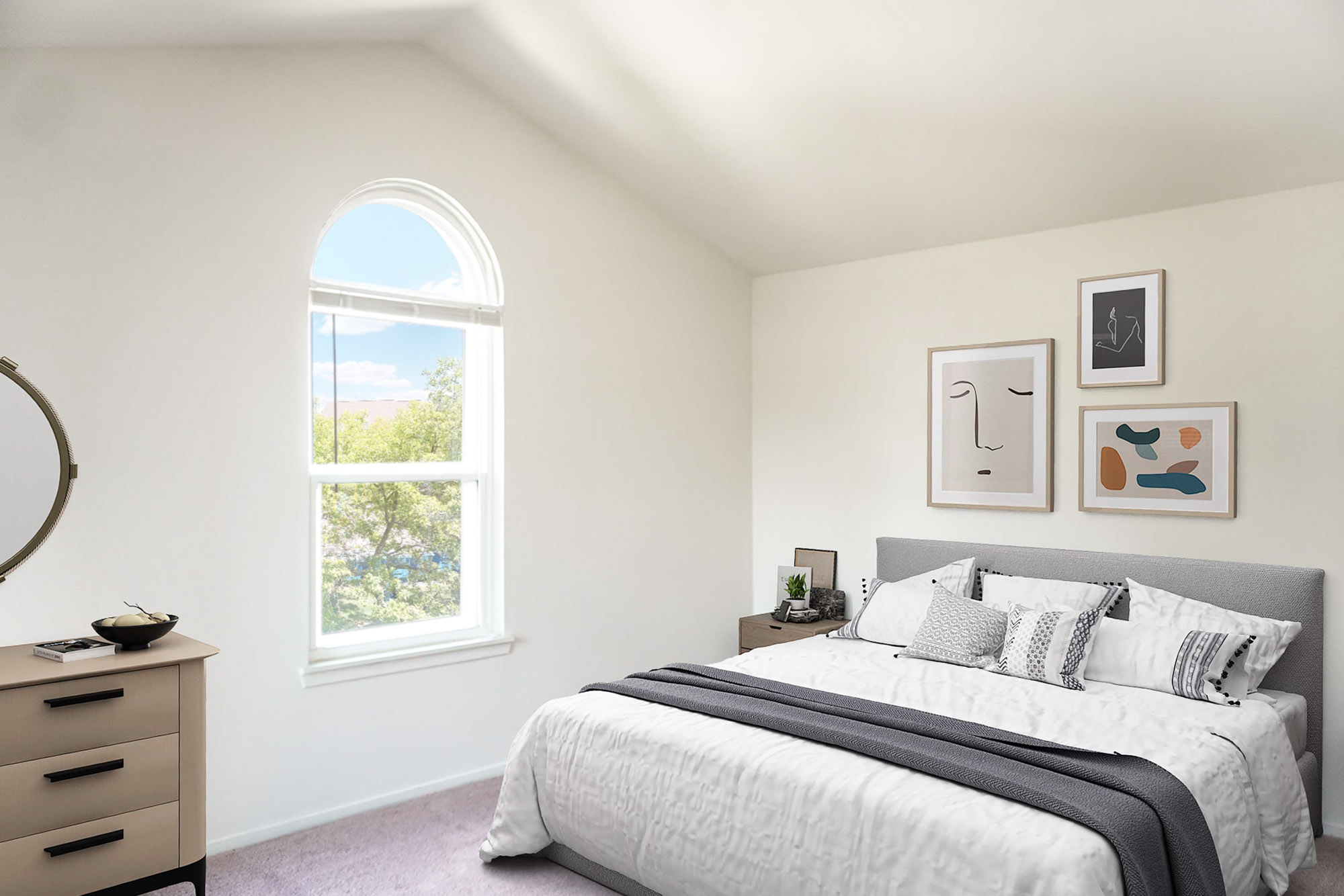 The Sergei - 2 Bed 2 Bath - Primary Bedroom