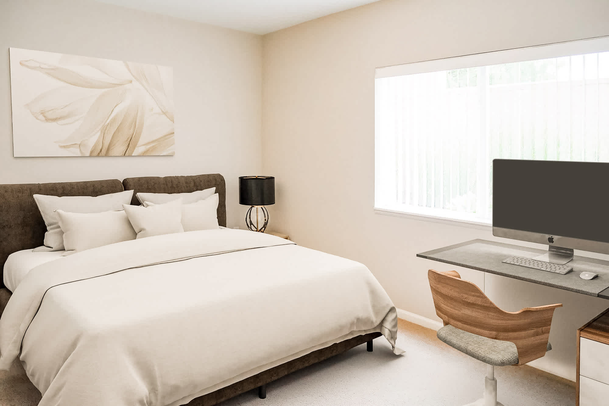 The Oak - 3 Bed 2 Bath - Master Bedroom