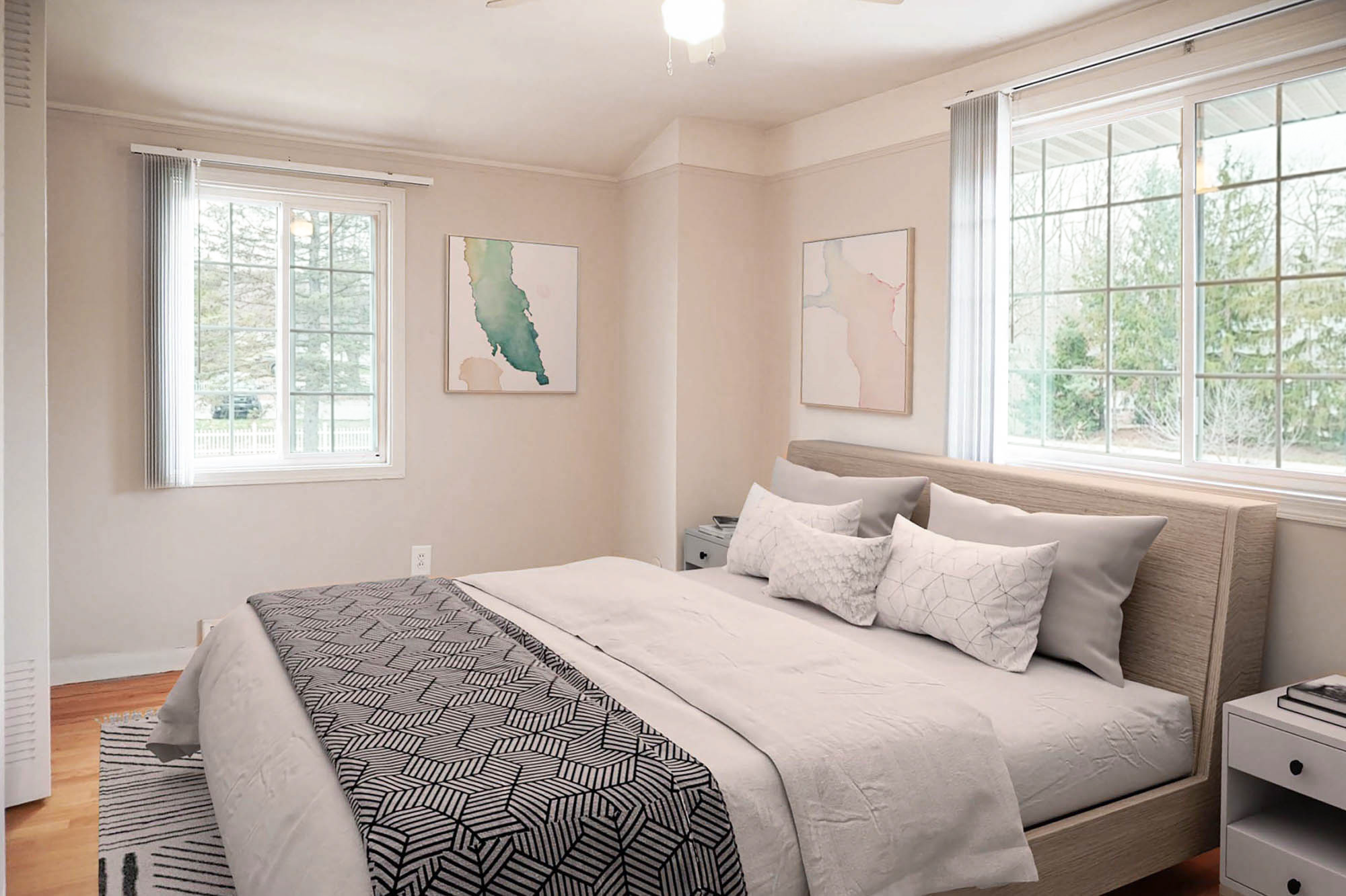 The Leon - 1 Bed 1 Bath - Bedroom