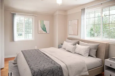 The Leon - 1 Bed 1 Bath - Bedroom
