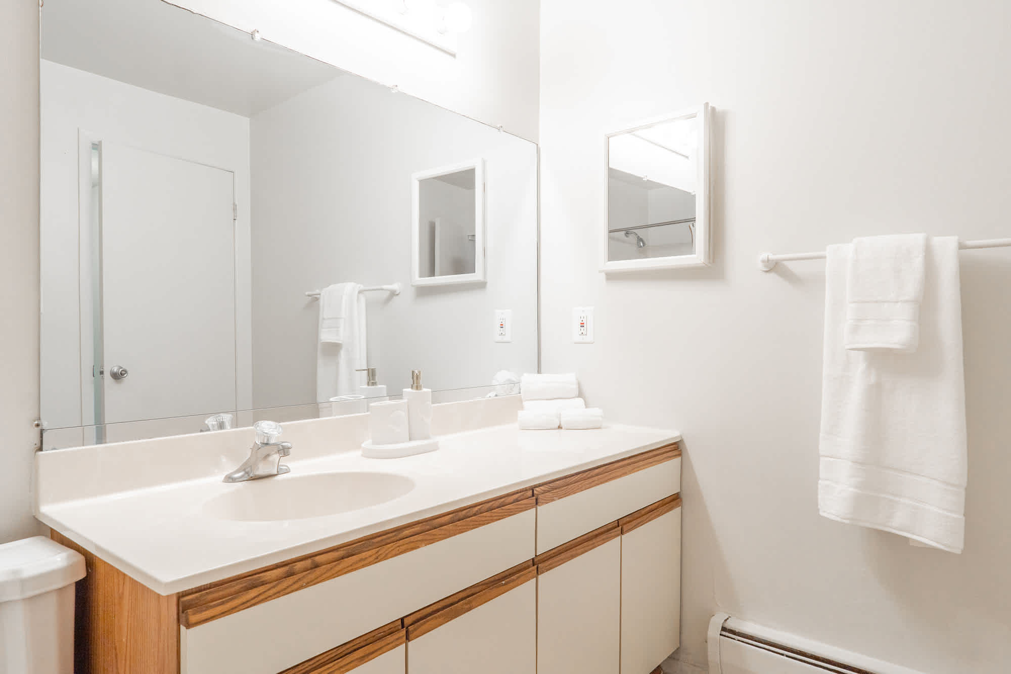 The Plymouth - 1 Bed 1 Bath - Bathroom (Vanity Angle)