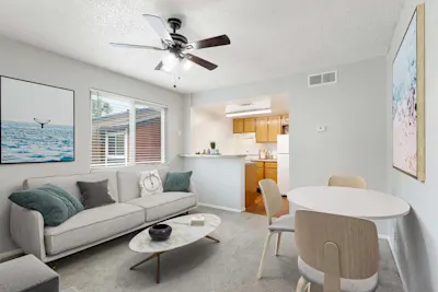 Verde - 1 Bed 1 Bath - Living Room