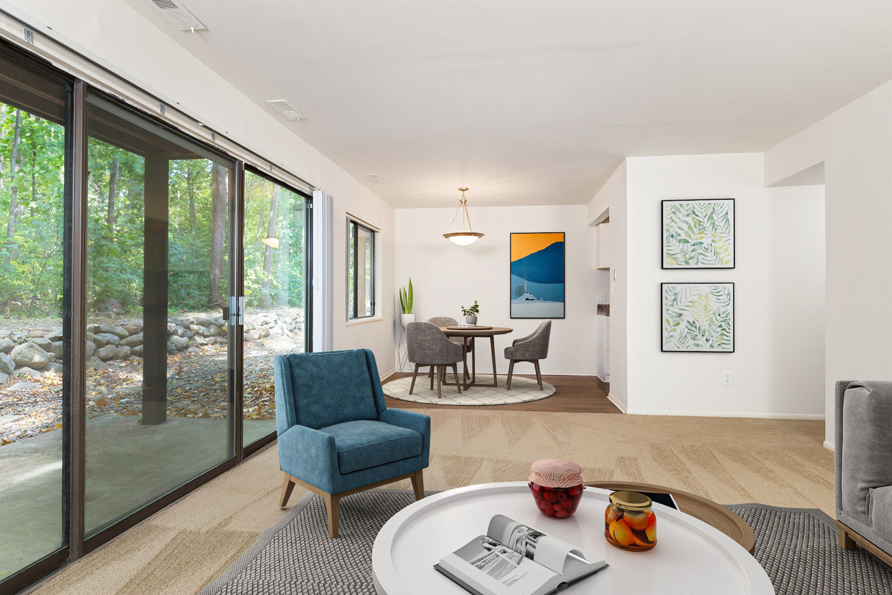 Chatham - 2 Bed 1.5 Bath - Dining Room