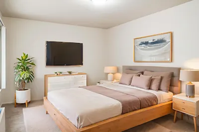 The Bagley - 1 Bed 1 Bath - Bedroom