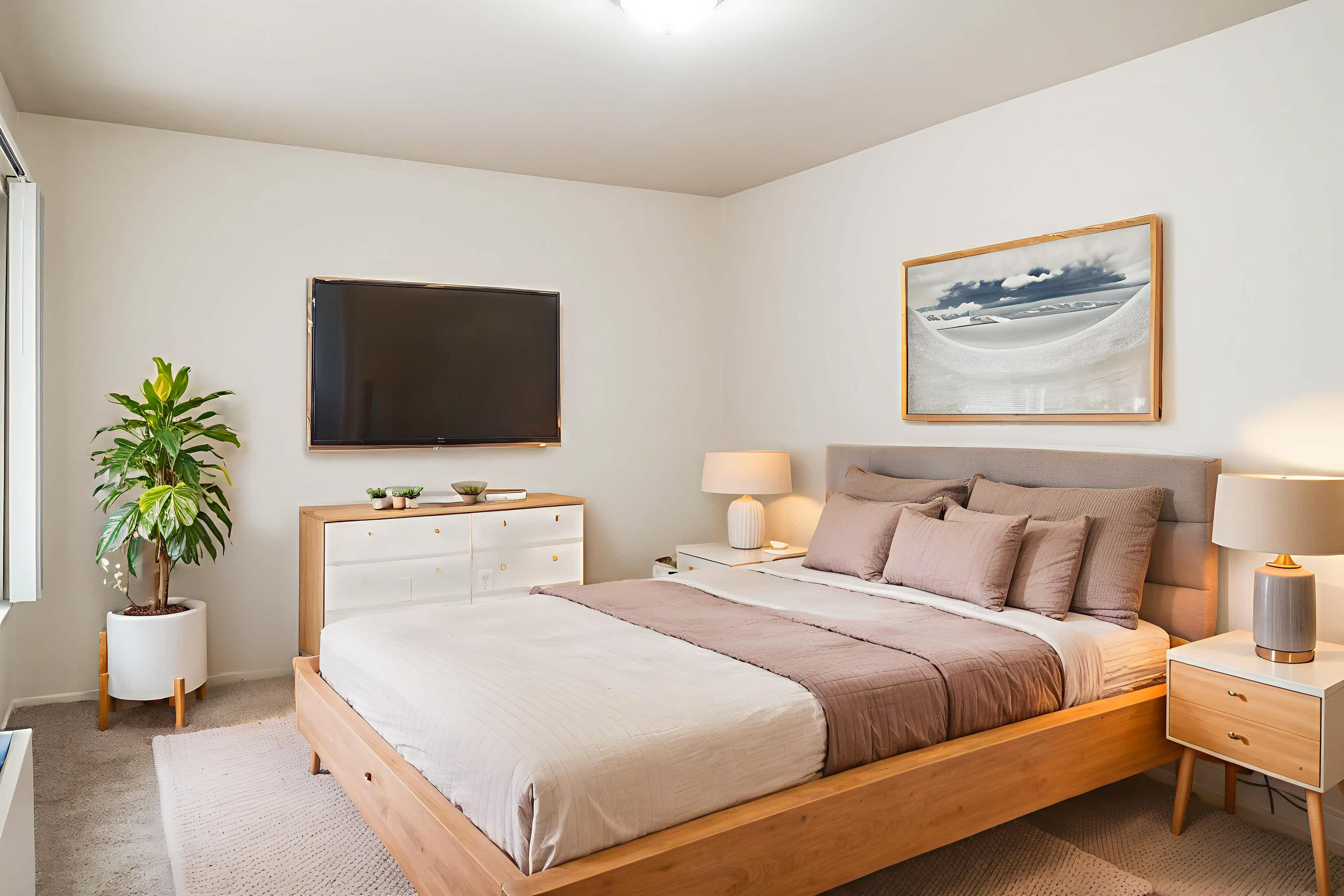 The Bagley - 1 Bed 1 Bath - Bedroom