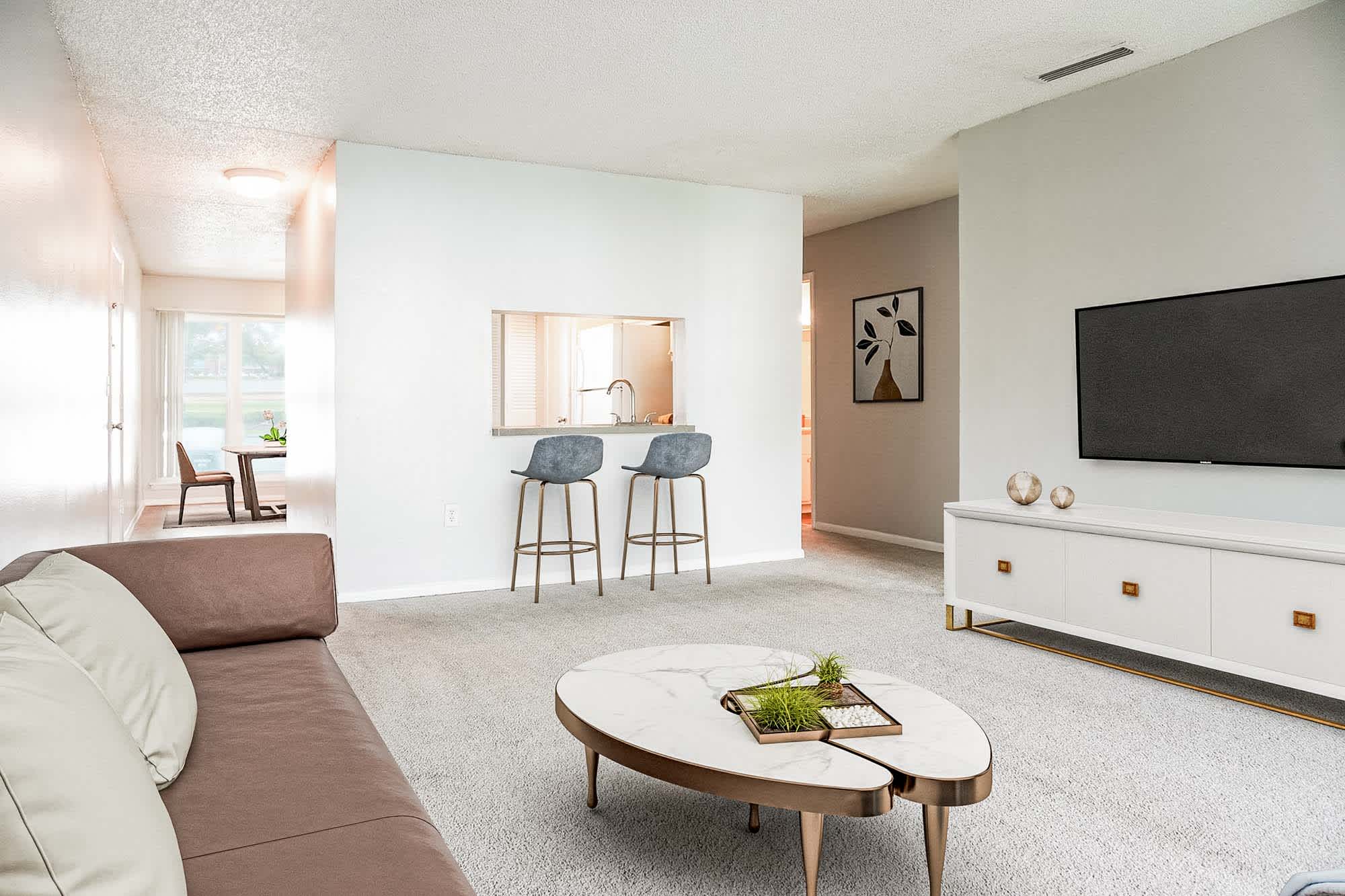 Ivanhoe - 2 Bed 1.5 Bath - Living Room