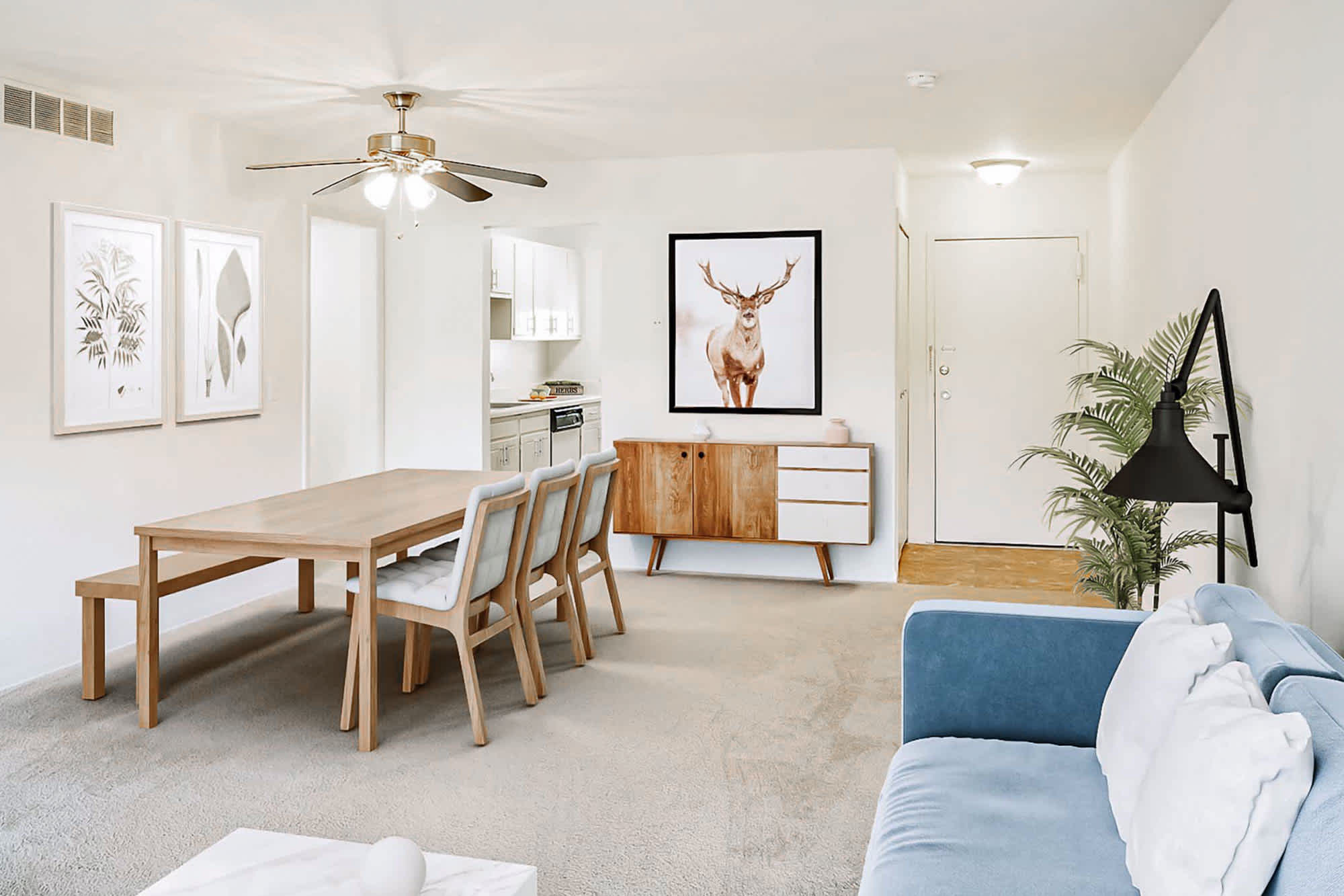 The George - 2 Bed 2 Bath - Dining Room
