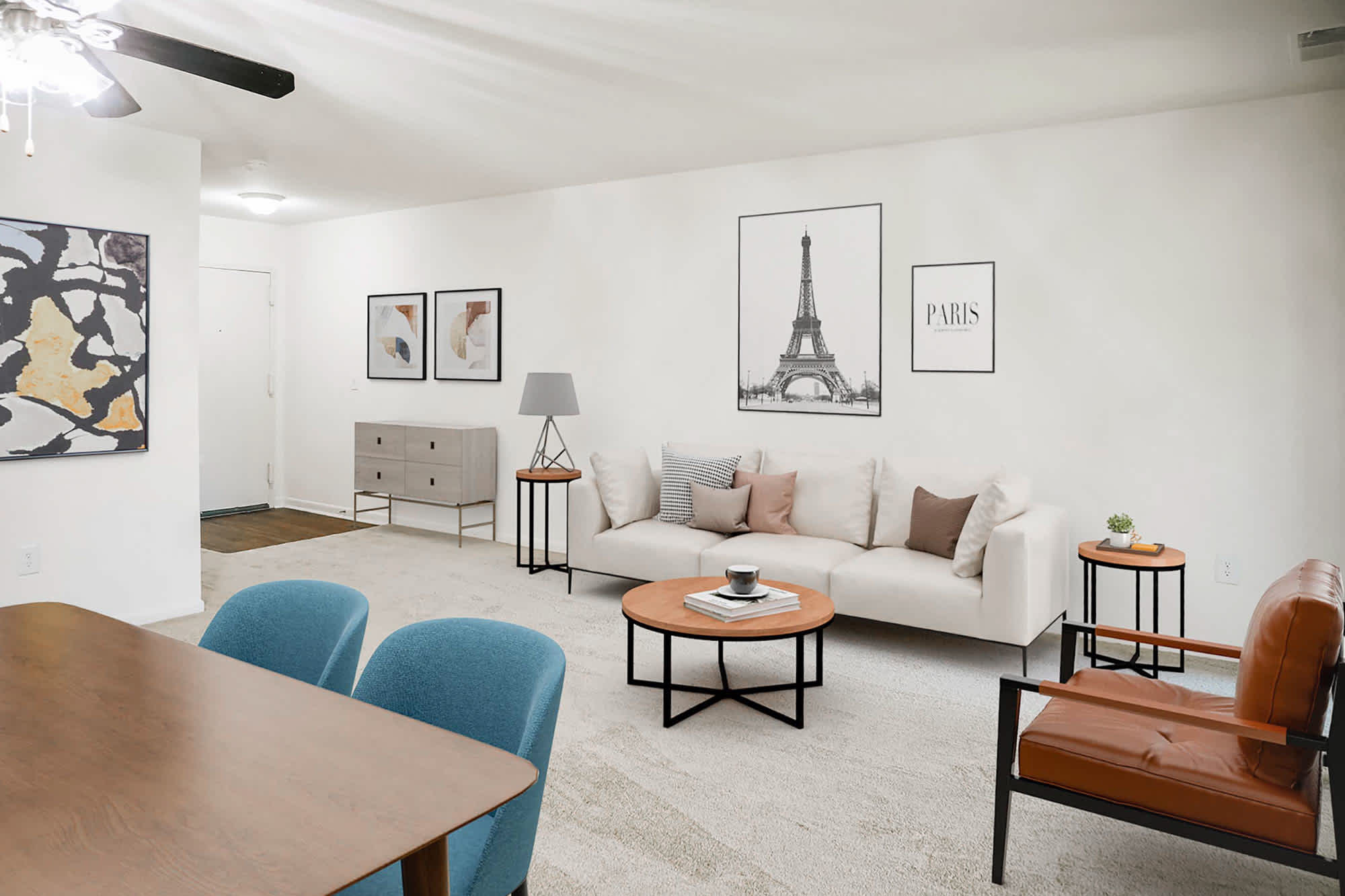 The Wolfgang - 1 Bed 1 Bath - Living Room