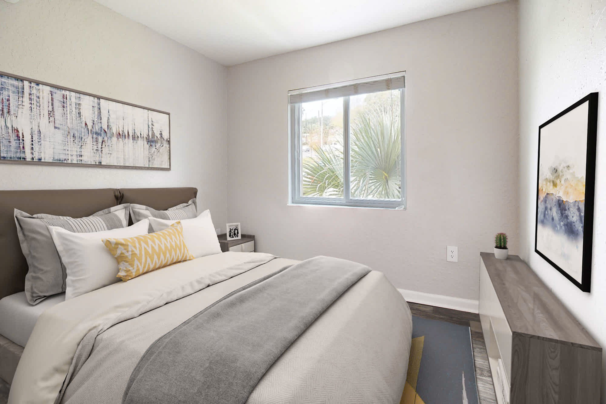 Rainbow - 1 Bed 1 Bath - Bedroom