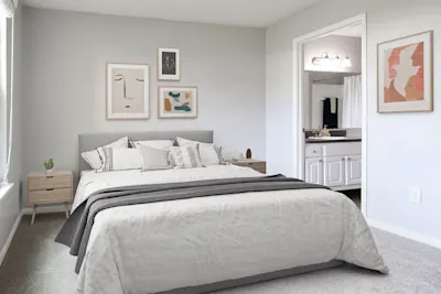The Ashford - 1 Bed 1 Bath - Bedroom