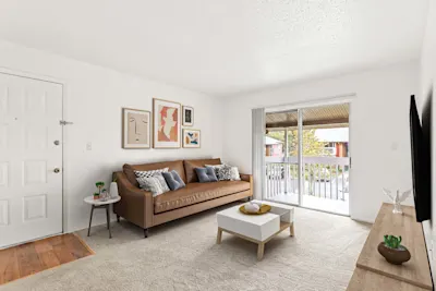 Barber - 1 Bed 1 Bath - Living Room