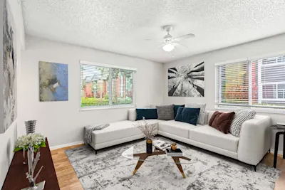 Rosa - 1 Bed 1 Bath - Living Room
