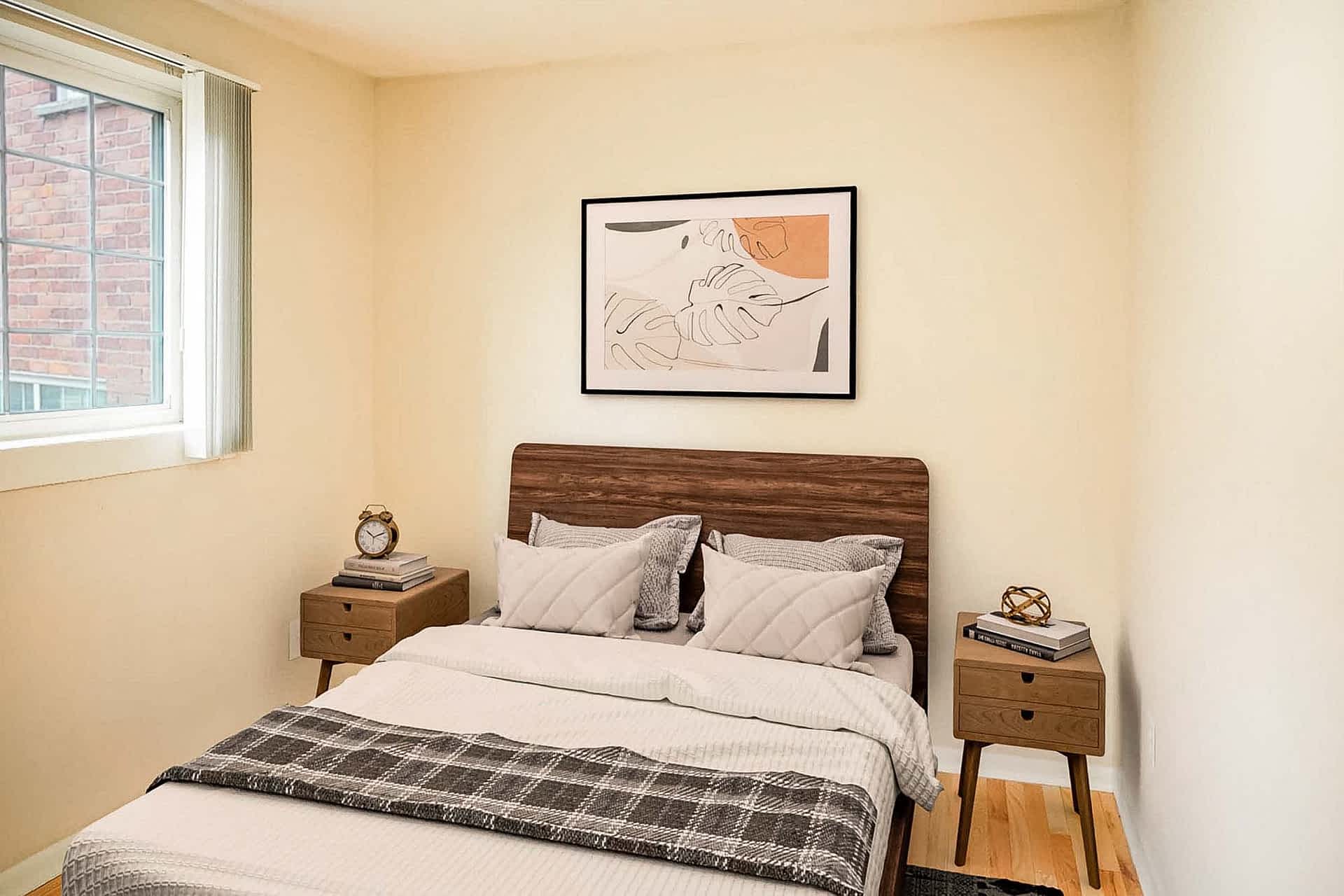 The Burlington - 1 Bed 1 Bath - Bedroom