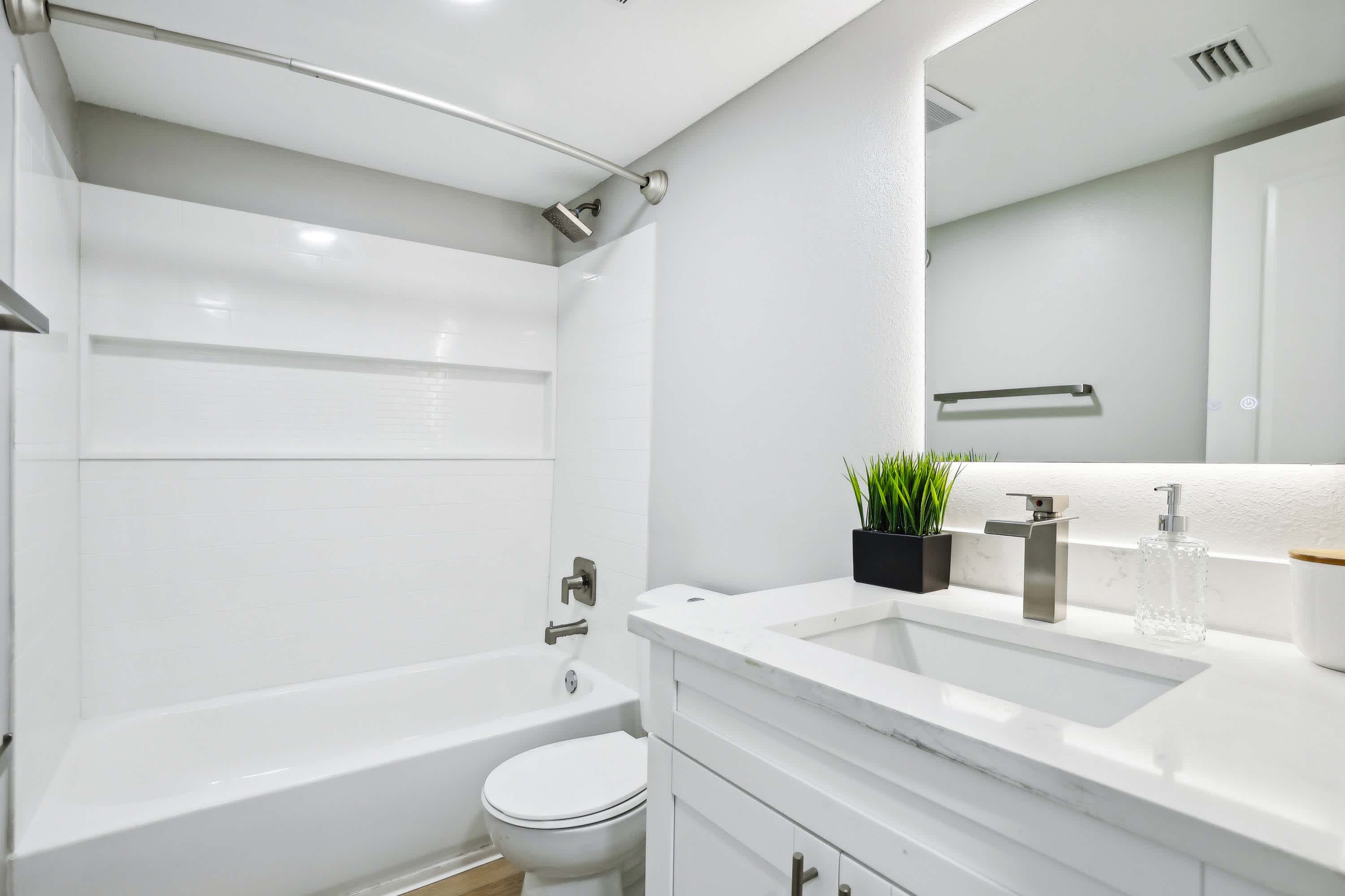Park+ - 2 Bed 2 Bath - Bathroom - Shaker Style Cabinets