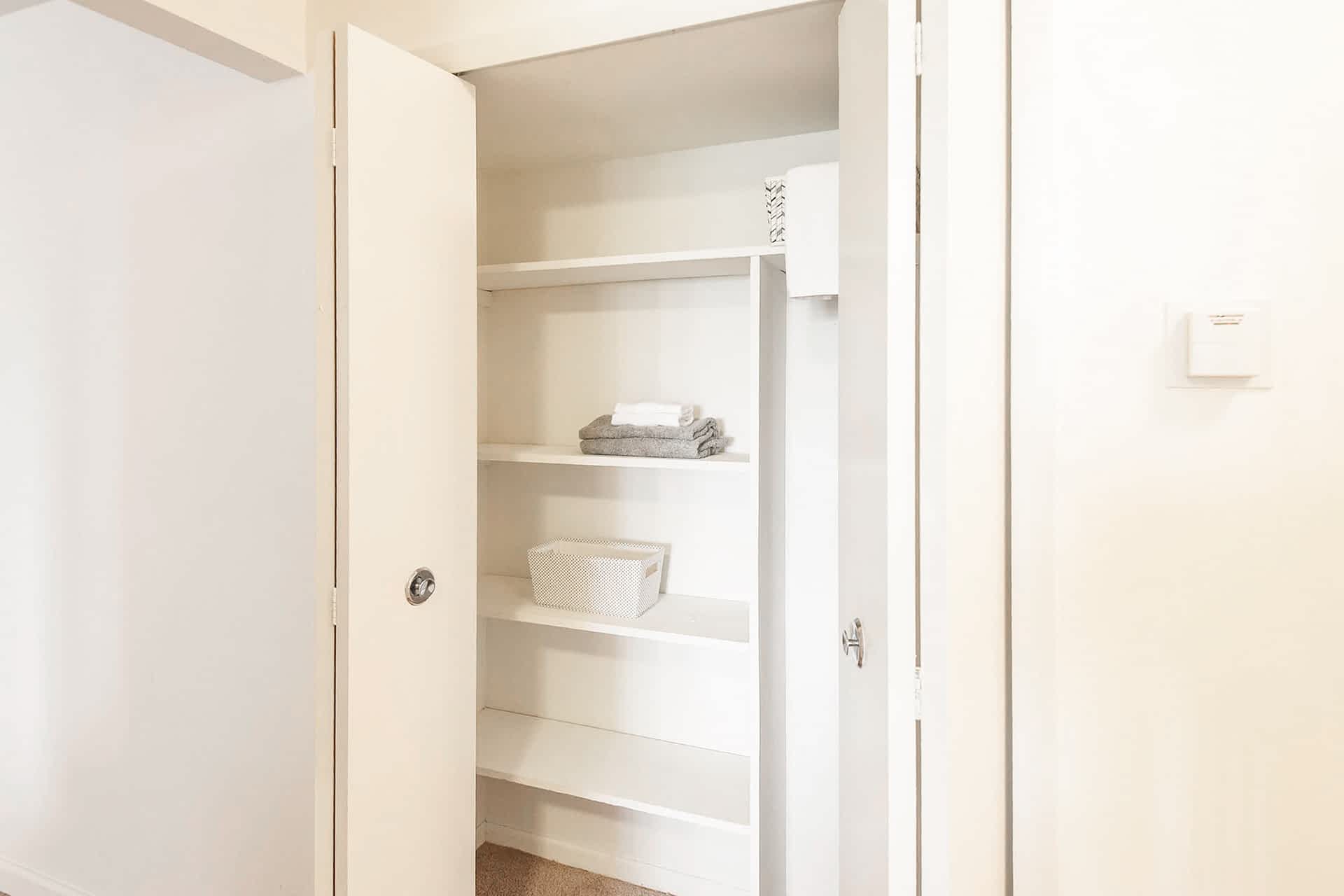 The Meadows - 1 Bed 1 Bath - Linen Closet