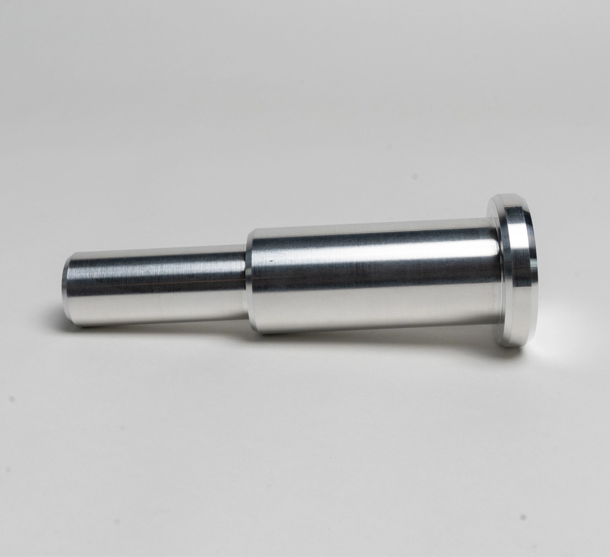 Photo of a Aluminum part in as machined surface finish