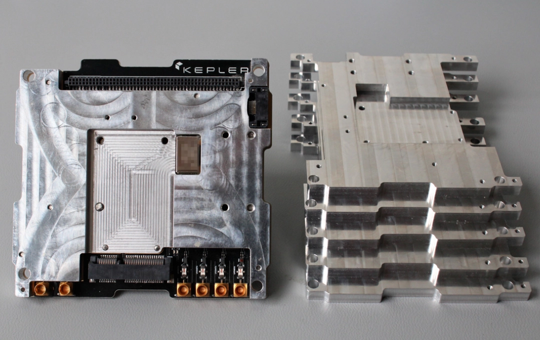 CNC machined parts for Kepler satellites