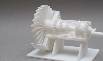 Example of SLS printed part advantages 