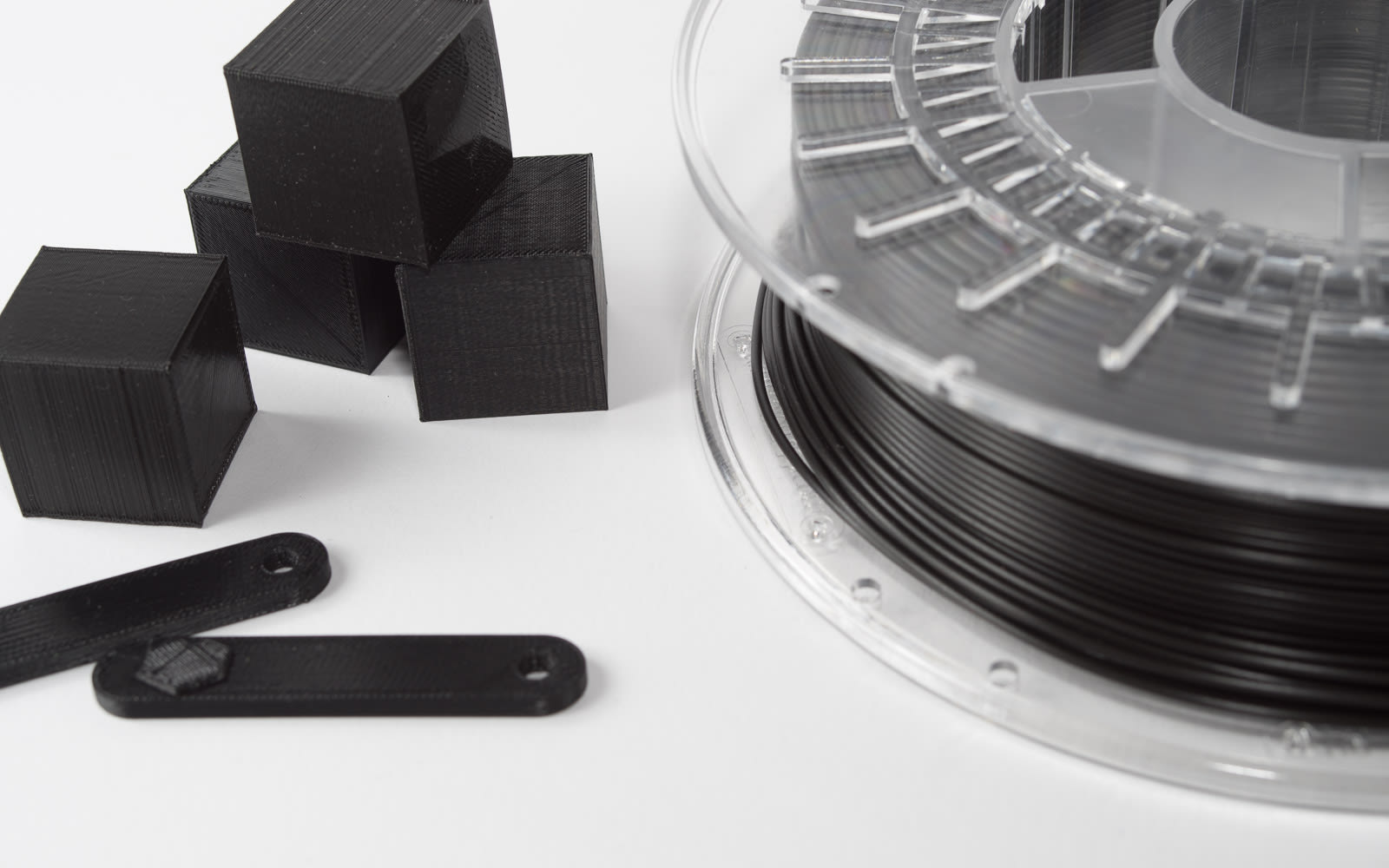 FDM 3D printing materials compared - Dsc09985 1