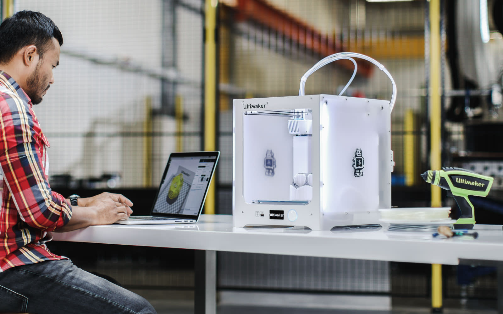 Desktop FDM are perfect for fast, user-friendly and cost-effective prototyping 
(image courtesy of Ultimaker).