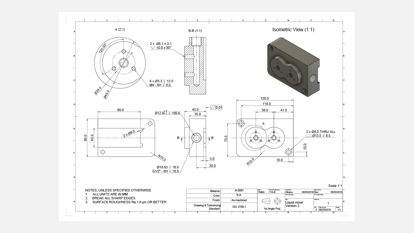 Assembly Drawings – Ted's Engineering Drawing Blogs