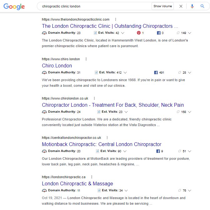 SEO - how to increase patients in clinic