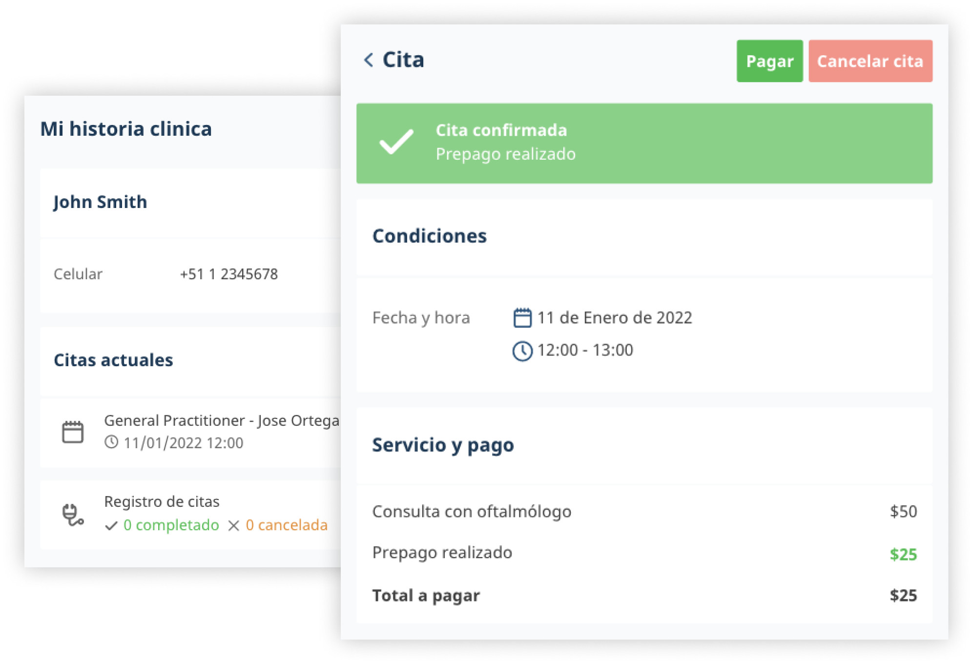 Prepagos y Depósitos con Stripe y ePayco integrados en la reserva de citas en línea