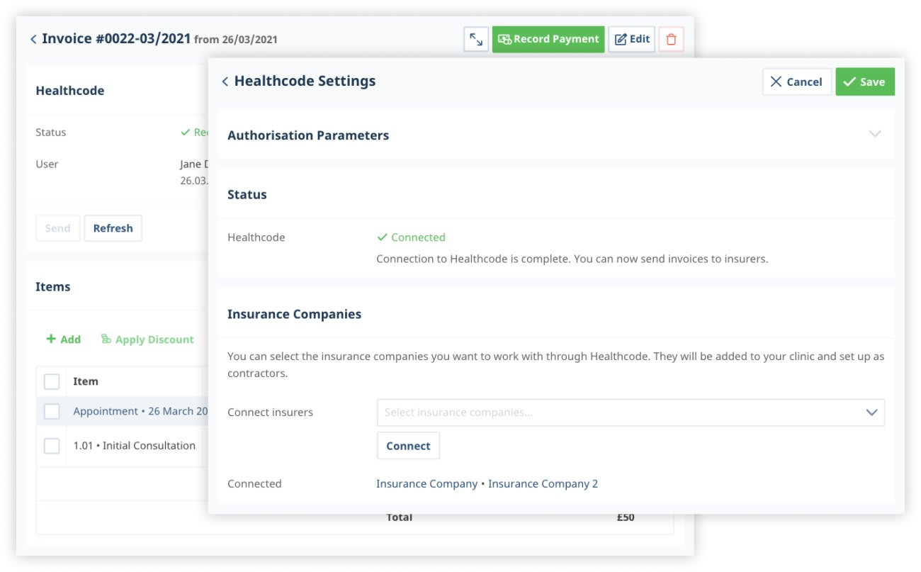 healthcode Billing Module Medesk