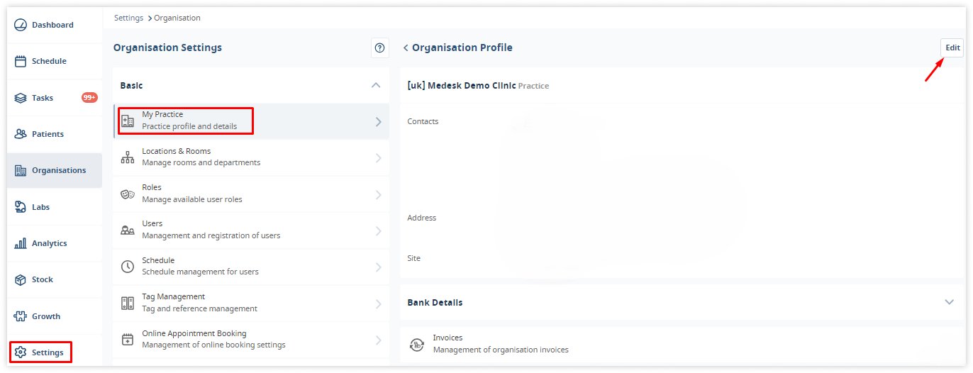 medesk-profile-settings