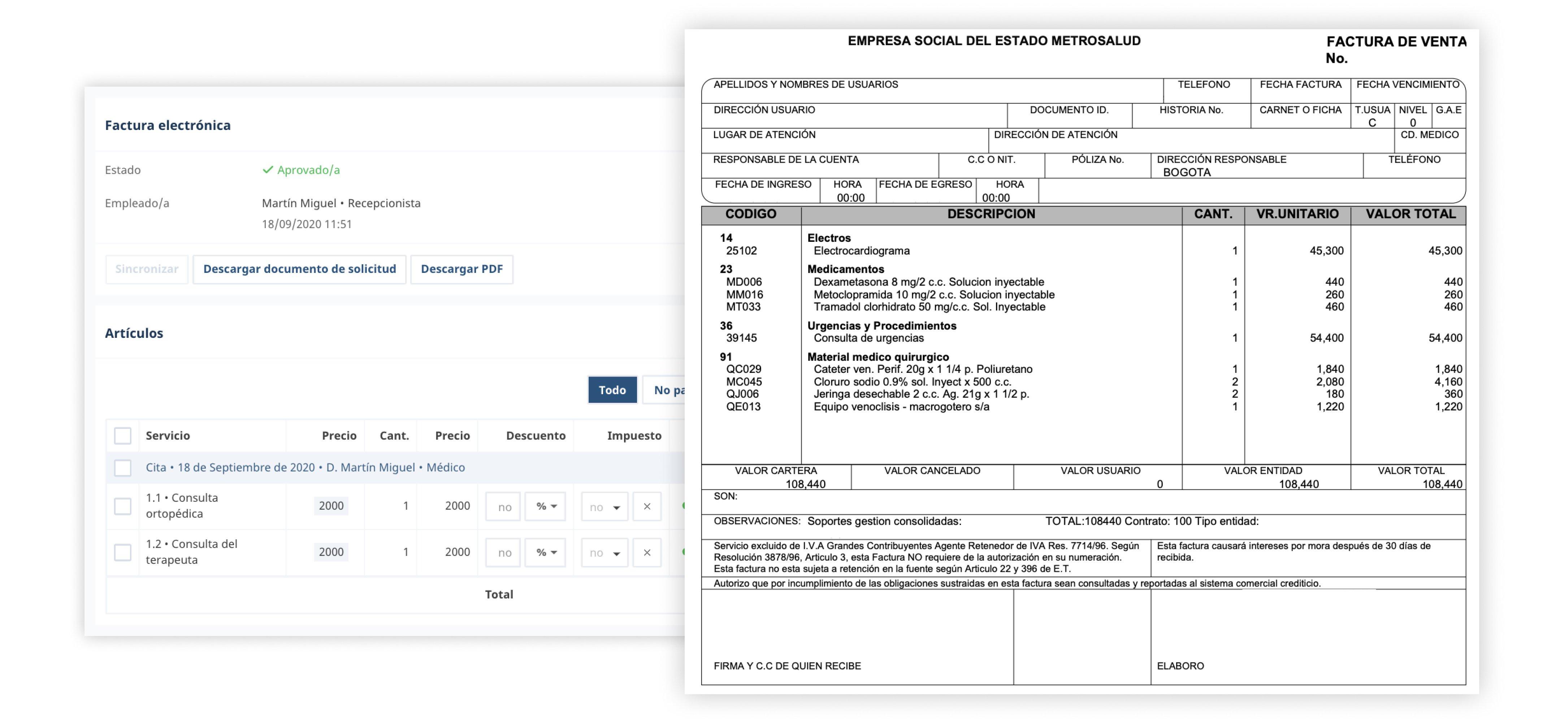 electronic invoice