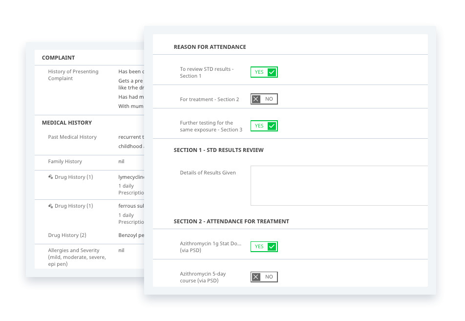 Upload diagnostic images into patient records and speed up your note-taking