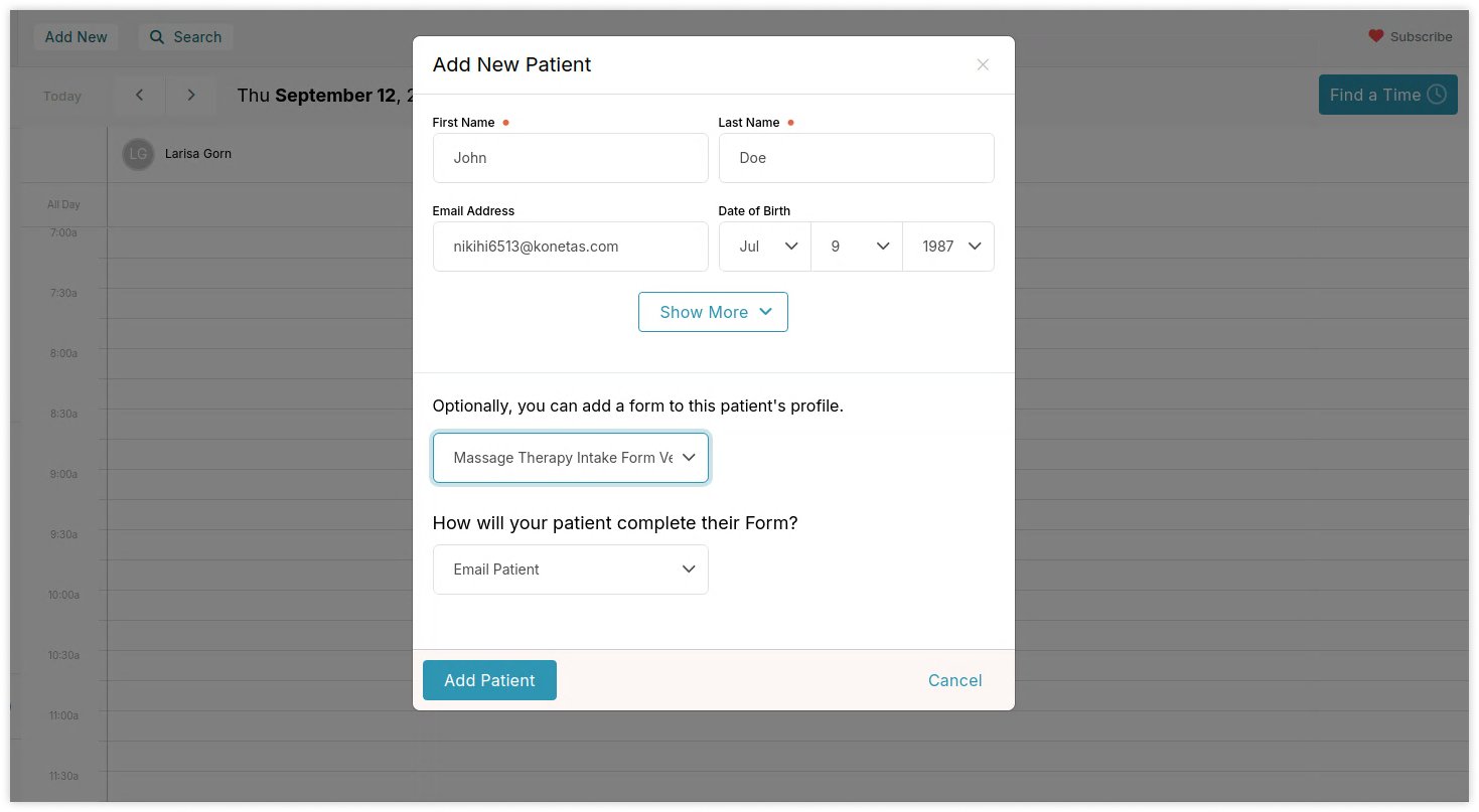 noterro-add-new-patient-screen