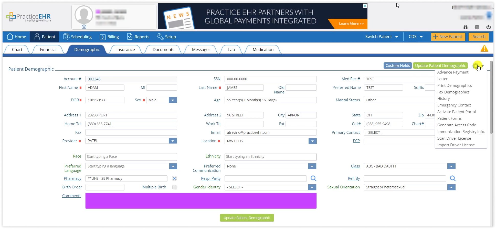 practice-ehr-patient-demographic