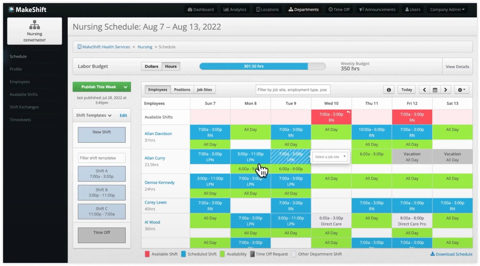 makeshift-calendar