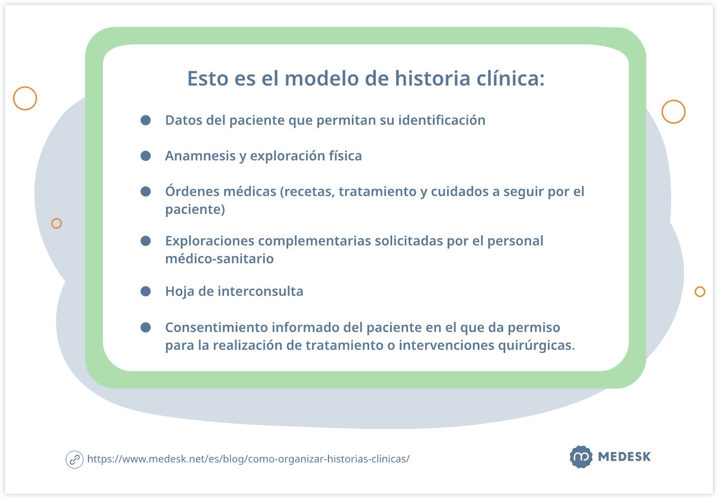 El modelo de historia clinica